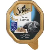Sheba Sauce Lovers Katten Natvoer - Tonijn - 22 x 85 gram