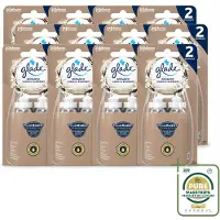 Glade 12 x - Sense & Spray - Romantic Vanillebloesem - 2 × 18 ml - Wasstrips - Romantische Geur - Luchtverfrisser - Geurverspreider - Automatische Geur - Essentiële Oliën
