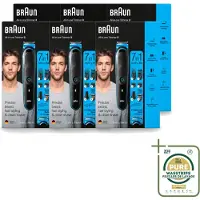 Braun 6 x - Trimset - 7-in-1 - 1 Trim Apparaat - 6 Opzetstukken - Wasstrips - Baard Trimmer - Gezichtshaar Trimmer - Neushaar Trimmer - Scheermes - Baard Onderhoud