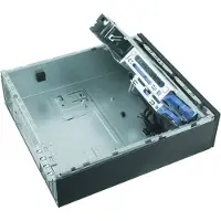 Chieftec Mini Tower Centrale Eenheid - - CS-12B-300 - Zwart - 300 W - 4 Uitbreidingssleuven