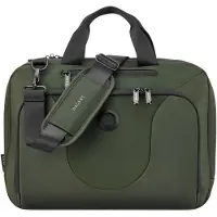 Delsey DLC 2.0 Laptop Schoudertas - 15.6" laptopvak - olijf