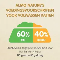 Almo Nature HFC Natural Natvoer voor Katten - 24 x 150g - Tonijn en Garnaaltjes - 24 x 150 gram