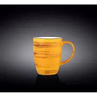 Wilmax England Gele Porseleinen Beker 460ml, 6-delig