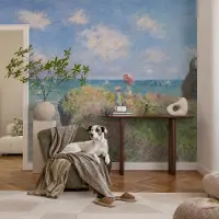 Coloray Vliesbehang - Blauw Snellijm Behang - 208x146 cm - Vreedzaam Landschap Muurschildering - Gang behang Landschappen - Fotobehang Vlies - Slaapkamer behang