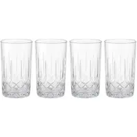 Ernesto Longdrinkglazen - 8 stuks - elk ca 320 ml - hoogwaardig glas - Longdrinkglas