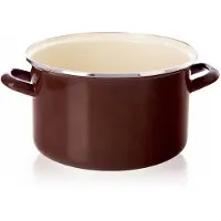 Orion Emmeren Braadpan 4L 22cm Bruin - Oven & Inductie Geschikt