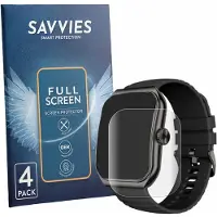 Savvies - Screenprotector voor Black Shark GT3 - Folie Beschermfolie transparant volledig dekking 4 Stuks