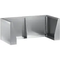 vidaXL Keermuur 6 st 200 x 100 x 30 cm Gegalvaniseerd staal zilver