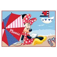 Disney deurmat - rood - kleed - 60 x 40 cm.