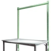 Manuflex ZB3813.6011 Opbouwdeel zonder arm voor universele + PROFI speciale reden tafels, gebruiksh 1500 mm
