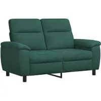 vidaXL Bank Donkergroen 158 x 90 x 95 cm Stof
