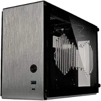 Zalman M2 Mini-Silver, Mini-tower, PC, Zilver, Mini-ITX, Acryl, Aluminium, Staal, Gaming