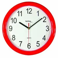 Technoline WT 600 Horloge murale à quartz Rouge (Import Allemagne)