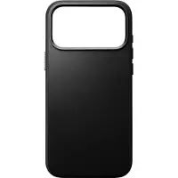 Nomad Traditional Leather Backcover met MagSafe voor de Apple iPhone 18 Pro Max - Black