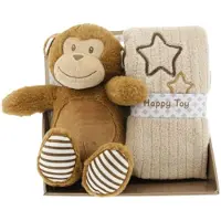 Unique living - Giftbox Finn - monkey - 26cm