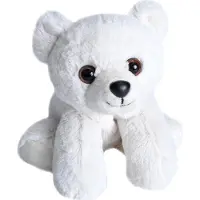 Wild republic Knuffelbeer Junior 18 Cm Pluche Wit