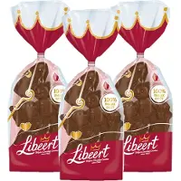 Libeert chocoladefiguren van de Sint - 3 zakken - melkchocolade - 175g x 3