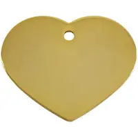 Imarc Heart 4x3 Cm Naamplaatje Voor Huisdieren