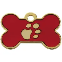 Imarc Bone 4x2 Cm Naamplaatje Voor Huisdieren