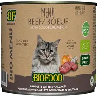 Biofood 12x Kat Organic Rund Menu 200 gr