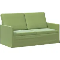 vidaXL - 2-zitsbank - Lichtgroen - 150 - x - 81 - x - 82 - cm - fluweel