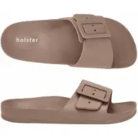 Holster Solace vegan slides podologisch goedgekeurd comfort verstelbare gespen natural