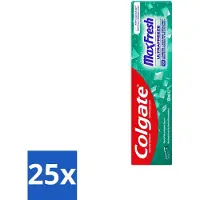 Colgate 25 x - Max Fresh Clean Mint - Tandpasta - 100ml - Voordeelverpakking - 25 stuks