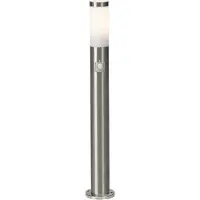 Brilliant RVS buitenlamp Chorus met sensor