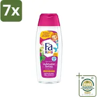 Fa 7 x – Douchegel & Shampoo – Kids Underwater Fantasy – 250 ml - Grootverpakking - Douchegel En Shampoo Voor Kinderen - Kinderhuid Reinigen - Milde Shampoo - Dermatologisch Getest - Kids Shampoo