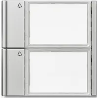 Siedle 210011963-00 Spreekknopmodule voor Oproeptoetsen Kabelgebonden Zilver