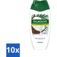 Palmolive 10 x Naturals - Douchecrème - Kokosnoot - 250 ml - Voordeelverpakking - 10 stuks