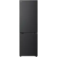LG GBBS312BEV - Koel-vriescombinatie 333L - Zwart - DoorCooling voor gelijkmatige koeling - Zero Clearance voor een naadloze pasvorm - ThinQ bediening - Energieklasse B