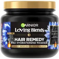 Garnier 3x Loving Blends Magnetic Charcoal Haarmasker 340 Ml