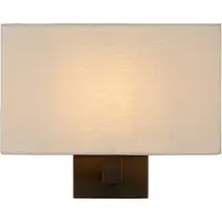 Atmooz wandlamp voor binnen, model Bogota – E14 – Industrieel design – Geschikt voor woon- of slaapkamer – Zwart-witte lampenkap – Hoogte 24 cm – Metaal