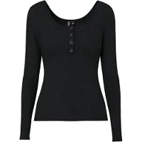 Pieces Shirt 'PCKitte' zwart