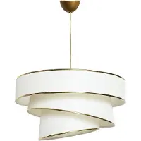 Opviq Hanglamp Couper | metaal goudkleurig 40x40x72 cm kroonluchters | NADUVI