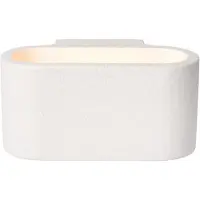 Atmooz Wandlamp Juan – G9 – 18x10x9 cm – Wit gips