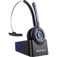 AGFEO DECT Headset IP - Micro-casque - sur-oreille - DECT - sans fil