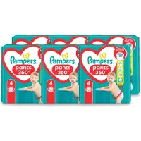 Pampers 6 x – Luierbroekjes – Baby Dry Pants Maat 4 – 25 Luiers - Voordeelverpakking - 6 stuks