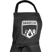 Yoursurprise BBQ Schort – 100% Katoen – Zwart Kookschort – Verstelbaar – Cadeau voor Kookliefhebber