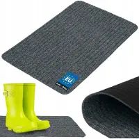 KOTARBAU Antislip Deurmat Grijs 60x40 cm - Vuil- en Vochtwerend