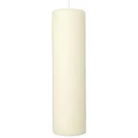Papstar Stumpenkerze "Ivory" mit Flachkopf