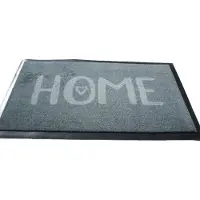 EDO Deurmat 45x75 cm - Antislip, Wasbaar, Grijs