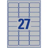 Avery Zweckform typeplaatje-etiketten L6011-100, 63,5 x 29,6 mm, 2700 etiketten