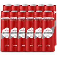 Old Spice 12 x - Original - Douchegel 3-in-1 - Reinigt, Verfrist & Verzorgt - 400 ml - Voordeelverpakking - 12 stuks