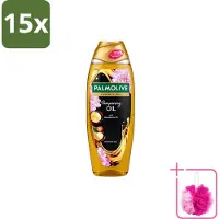 Palmolive 15 x – Douchegel – Thermal Pampering Oil – 650 ml - Bulkverpakking - Douchegel - Douchemop - Huidverzorging