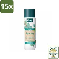 Kneipp 15 x - Douchegel - Refreshing - Mint Eucalyptus - 200 ml - Wasstrips - Douchegel Mint Eucalyptus - Frisheid - Huidverzorging - Zeepvrije Douchegel - Mint En Eucalyptus