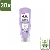 Guhl 20 x - Conditioner - Hyaluron+ Verzorging - 200 ml - Wasstrips - Haarverzorging - Hyaluron - Vochtigheid - Droog Haar - Gezond Haar