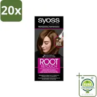 Syoss 20 x - Haarverf - Uitgroeiset - R2 Goud Bruin - 1 Haarkleuring - Grootverpakking - Vaatwasstrips - Uitgroeiset - Haarkleur - Haarkleurbehandeling - Haarkleur Bijwerken - Haarkleur Permanente