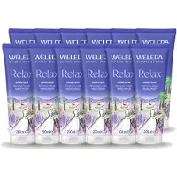 Weleda 12 x - Douchecrème Aroma Shower Relax - 200 ml - Voordeelverpakking - 12 stuks